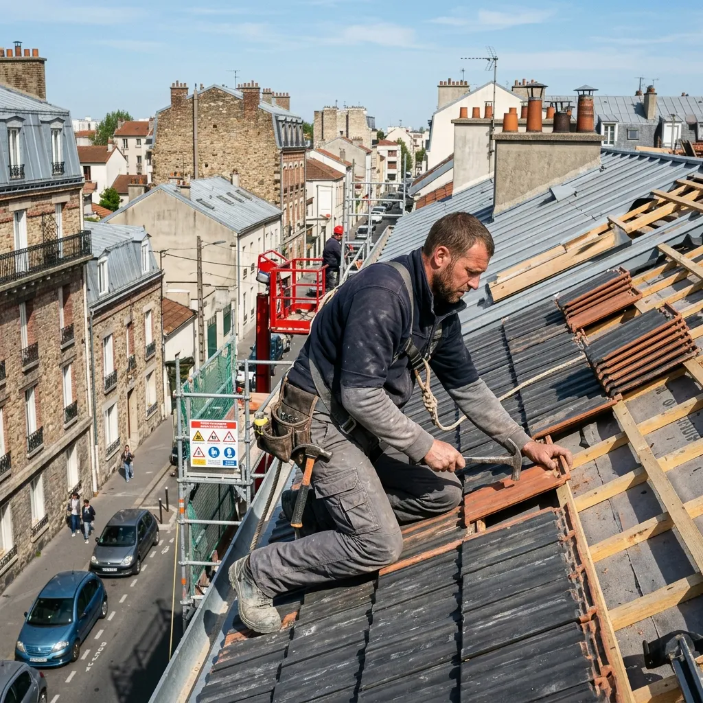 Rénovation couverture toiture